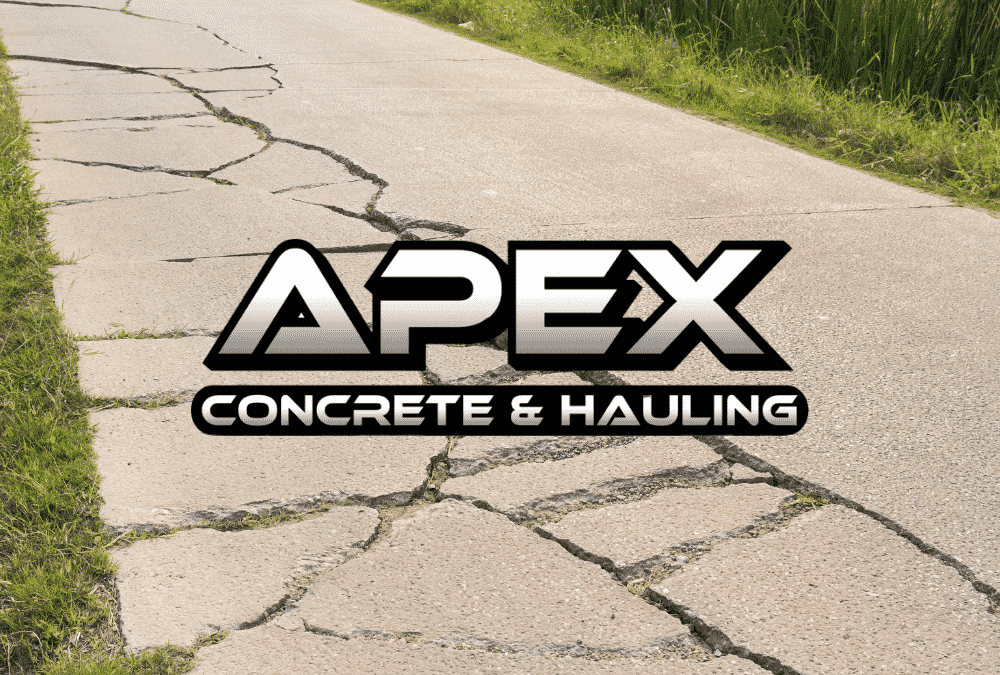 Cracked Concrete Driveway Cracked Concrete Driveway