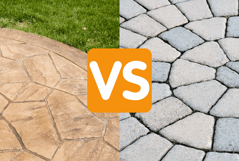 What Is Cheaper Stamped Concrete Or Pavers