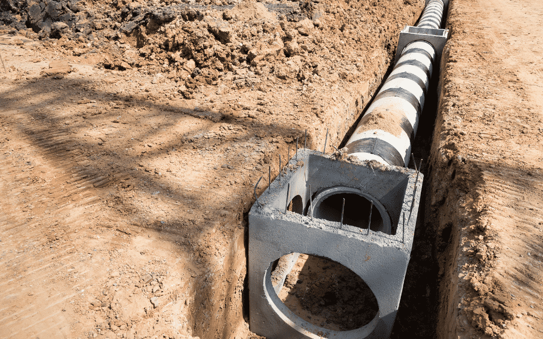 Concrete Drainage in Ground