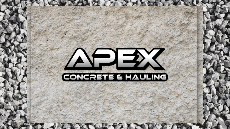 concrete slab on crushed stone