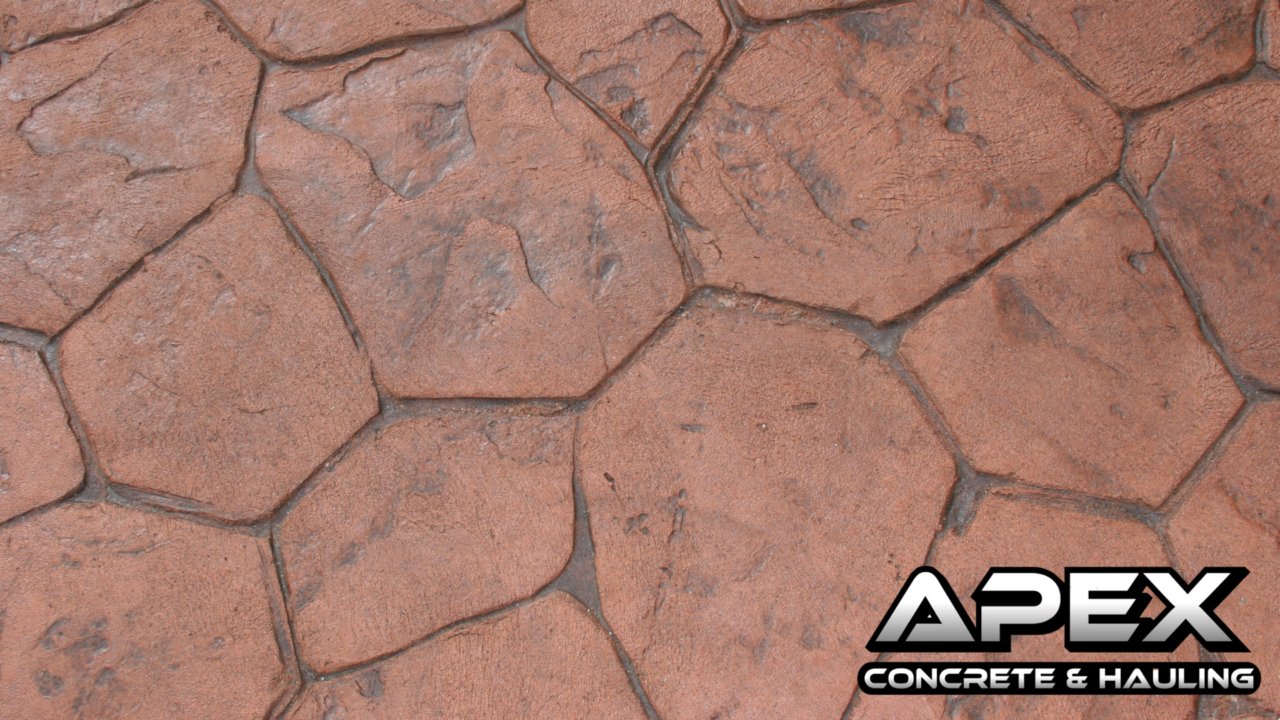 Most Popular Stamped Concrete Patterns Apex Concrete Service